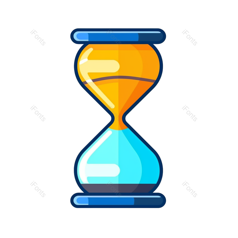 现代图片,沙漏元素,个性PNG,符号免抠素材